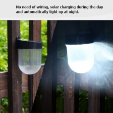 Warm White / Cool White / Dual-color Solar LED Wall Light Fence Lamp Garden Courtyard Waterproof IP65